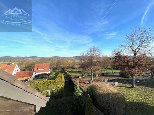 Fernsicht vom Balkon