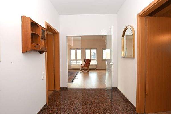 Blick Richtung Wohnbereich