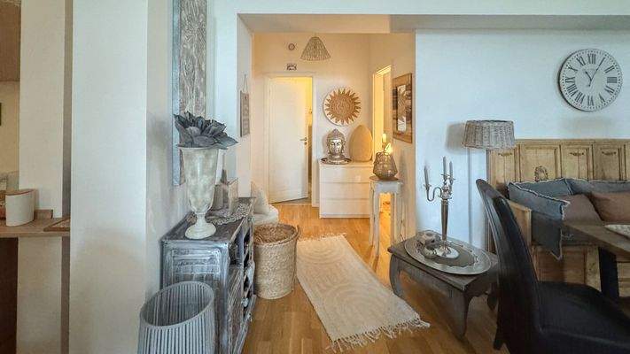 Blick in den Wohnbereich