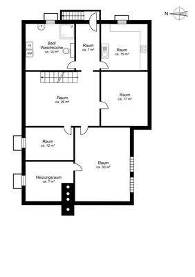 Grundriss Untergeschoss