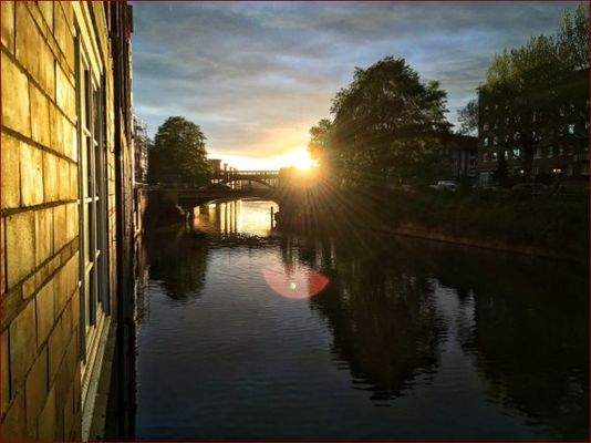 Wasseransicht im Sommer