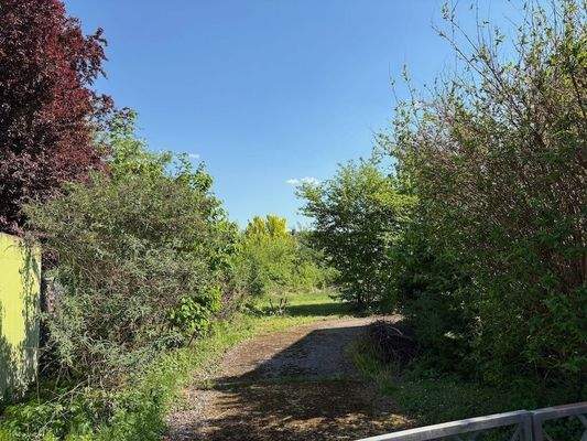Einfahrt Grundstück 2
