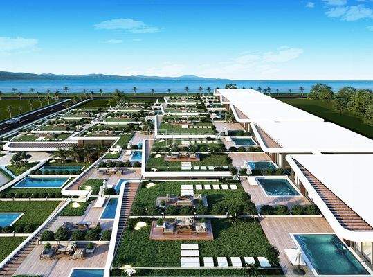 Apartments with Private Pools and Gardens in İzmir Çeşme