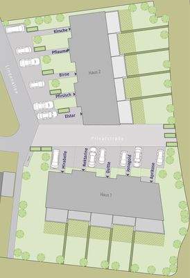 Übersichtsplan mit Namen