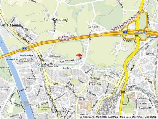 Geolyzer Kartenausschnitt