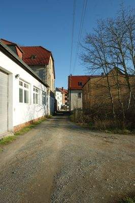 Zufahrt auf das Grundstück