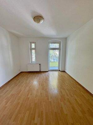 Schlafzimmer mit Balkon