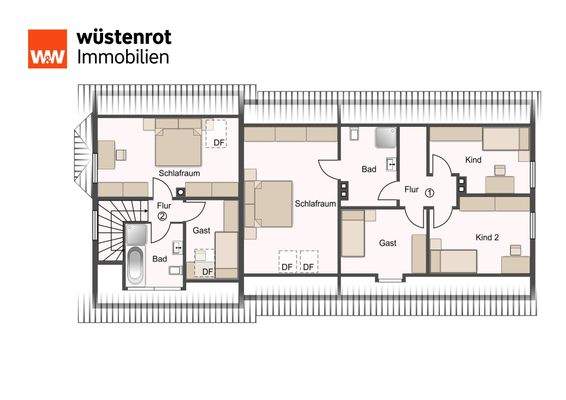 Grundriss Dachgeschoss