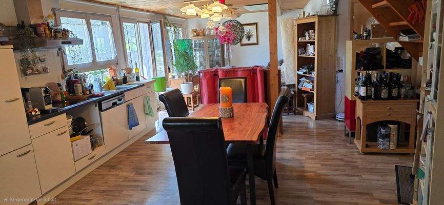 Wohn- Essbereich Nebenhaus