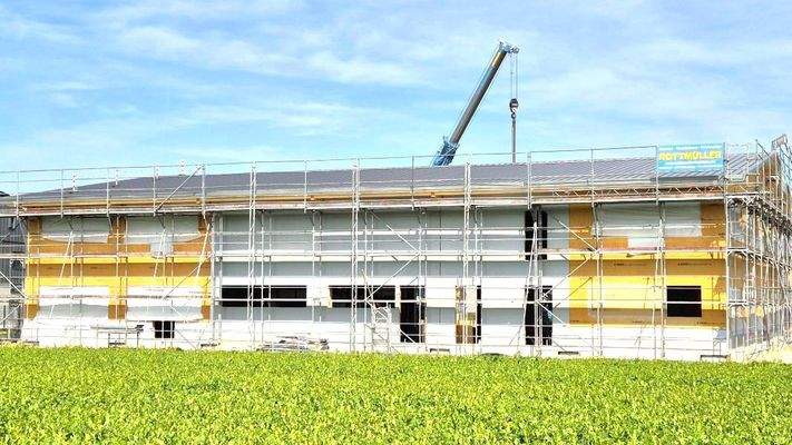 Baufortschritt April