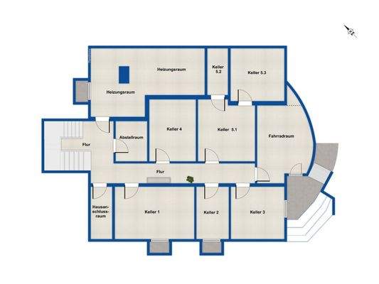 Grundriss Untergeschoss