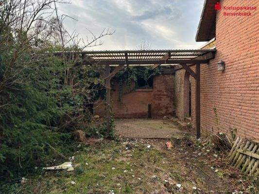 überdachte Terrasse / Freisitz