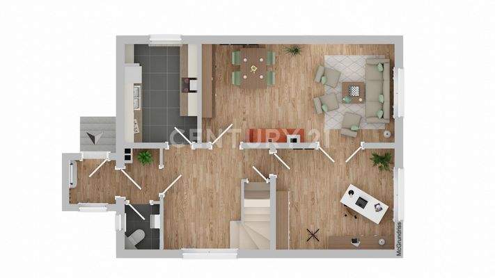 Erdgeschoss Vorderhaus