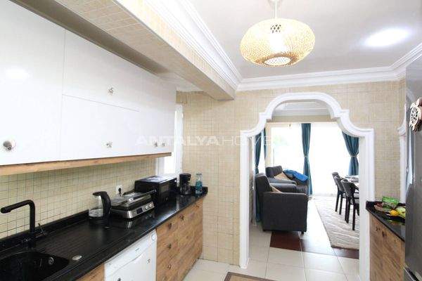 Furnished Semi-Detached Villa with Private Garden in Belek Antalya