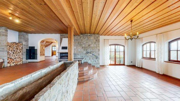 Kaminzimmer EG Perspektivwechsel