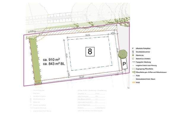 Lageplan Grundstück 8