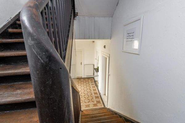Treppe ins 1. Obergeschoss