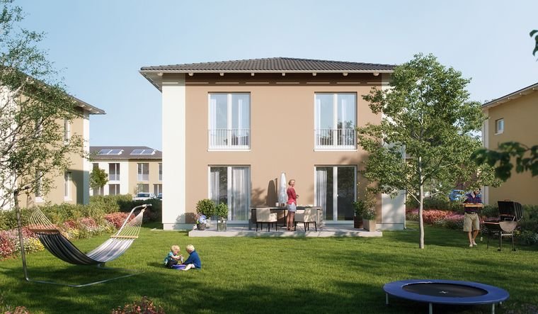 Visualisierung vom Einfamilienhaus