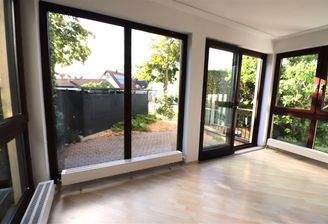 Blick auf die Terrasse