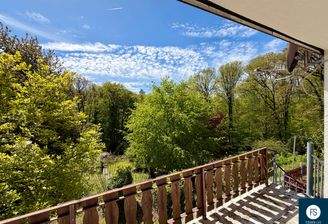 Ausblick Balkon