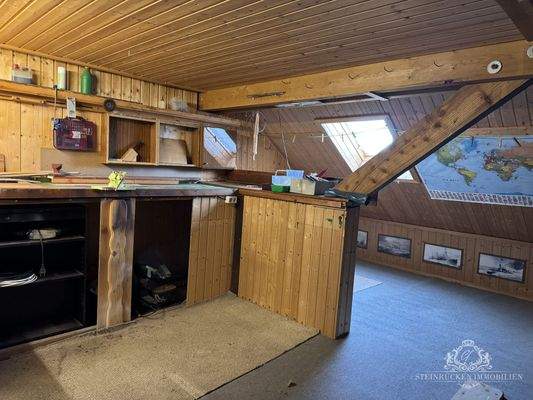 Ausgebauter Dachboden