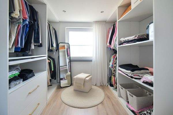 Ankleide Obergeschoss illustriert