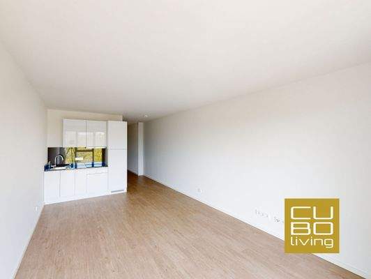 Wohn- und Schlafbereich (Musterwohnung)