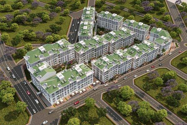 Apartments in a Complex with Pool in Büyükçekmece İstanbul