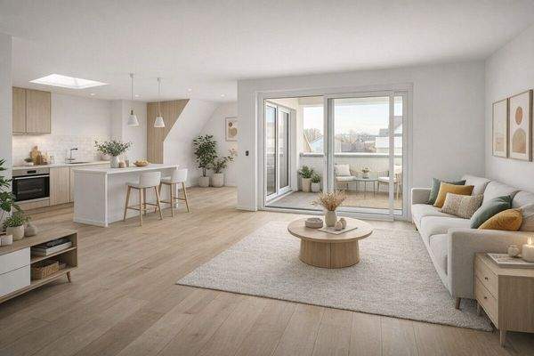 Wohnung 11 Einrichtungsbeispiel Wohnzimmer