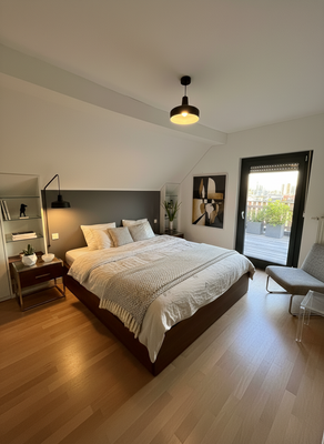 Schlafzimmer Visualisierung