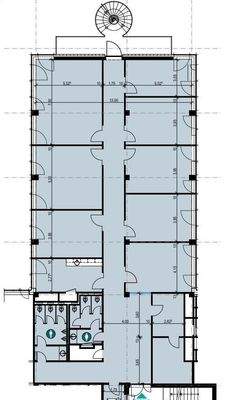 Grundriss CPW 3, 2.OG, ca. 393,51 m²