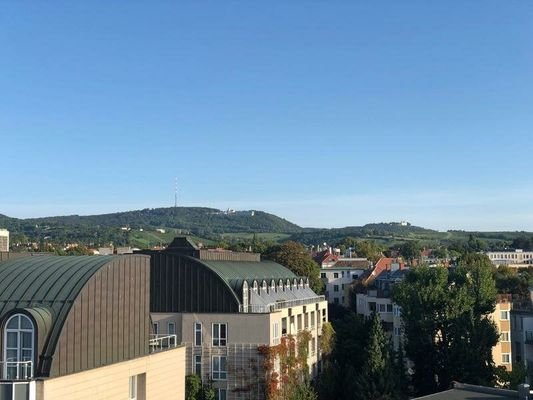 wunderbare Aussicht über die Dächer von Wien
