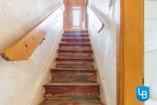 Treppe ins Dachgeschoss