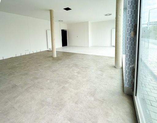 Innenansicht in Bauphase