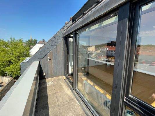 Balkon Schlafzimmer durchgängig
