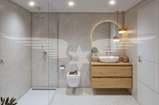 Visualisiertes Badezimmer 1