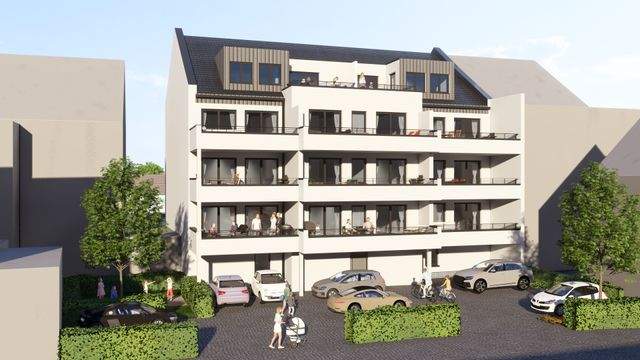 Ahlener Marienplatz, eine 3-Zimmer Neubauwohnung mit 89m² Wohnfläche im EH 40 KNG-Haus. - Foto 2