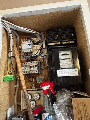 Stromzähler/ Sicherungen