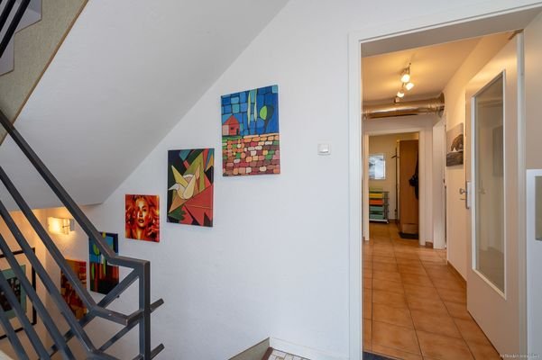 Blick in den Flur