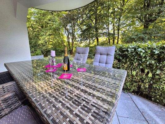 Überdacht genießen!