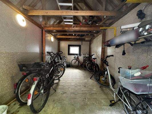 Fahrradgarage…
