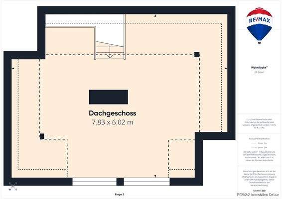 Grundriss Dachgeschoss