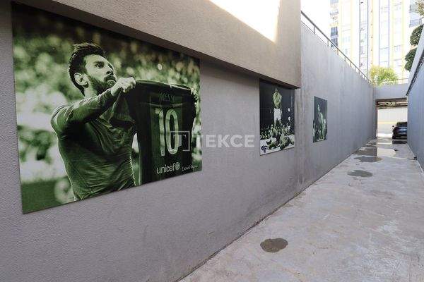 Apartment in a Complex with Parking in Konyaaltı, Antalya