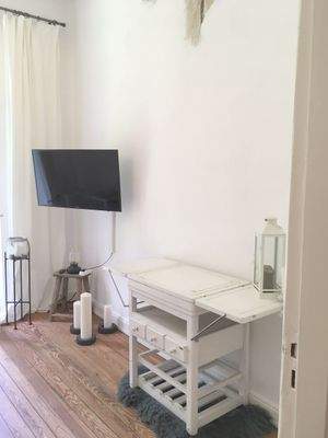 Wohnzimmer mit TV-Ecke