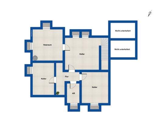 Grundriss Untergeschoss