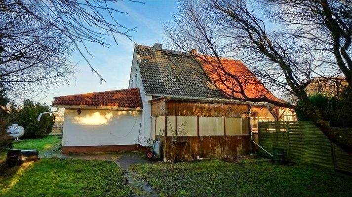 Hausansicht vom Garten