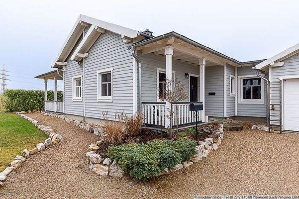 überdachter Hauseingang