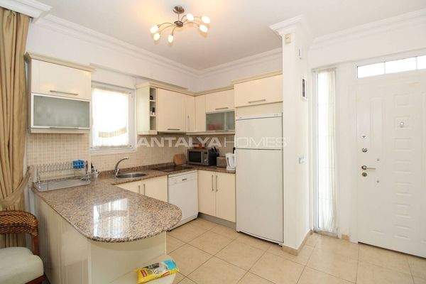 Furnished House in a Complex with a Pool in Belek Antalya