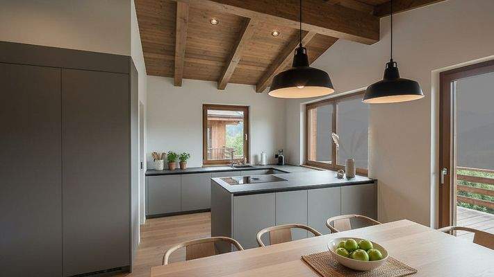 KITZIMMO-Doppelhaus Mitten im Pinzgauer Bergparadies  kaufen - Immobilien Hollersbach.