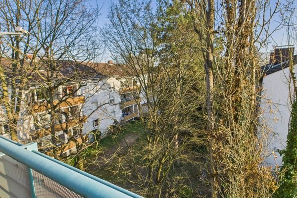 Ausblick ins Grüne